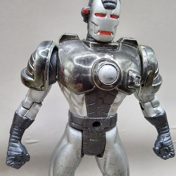 1994 Marvel Spiderman Gold & Red Web Runner Iron Man War Machine 5" Figures Lot - Picture 2 of 5